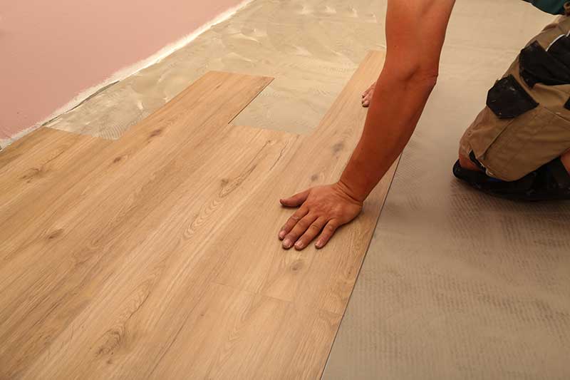 vinyl flooring installation