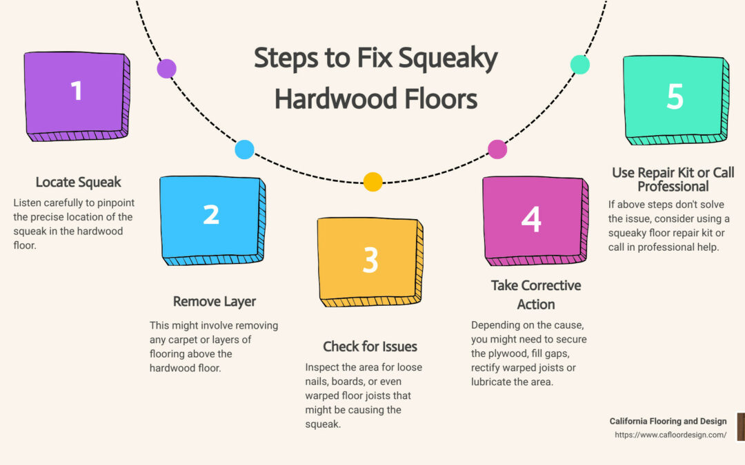 Get Rid of Annoying Squeaky Hardwood Floors on Second Floor